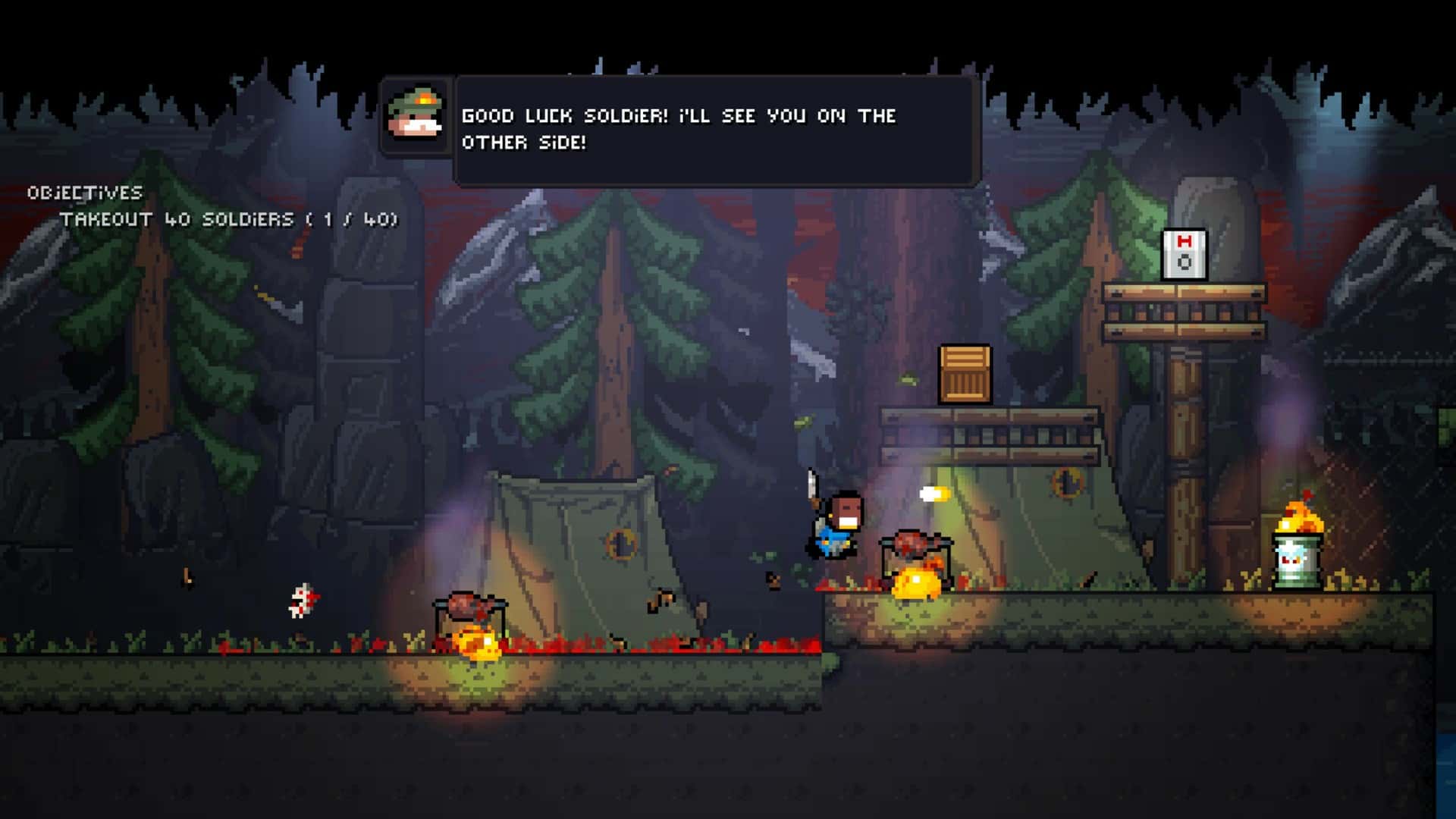 #3. Gunslugs 3: Rogue Tactics (GOG) 由: Orangepixel, HandyGames