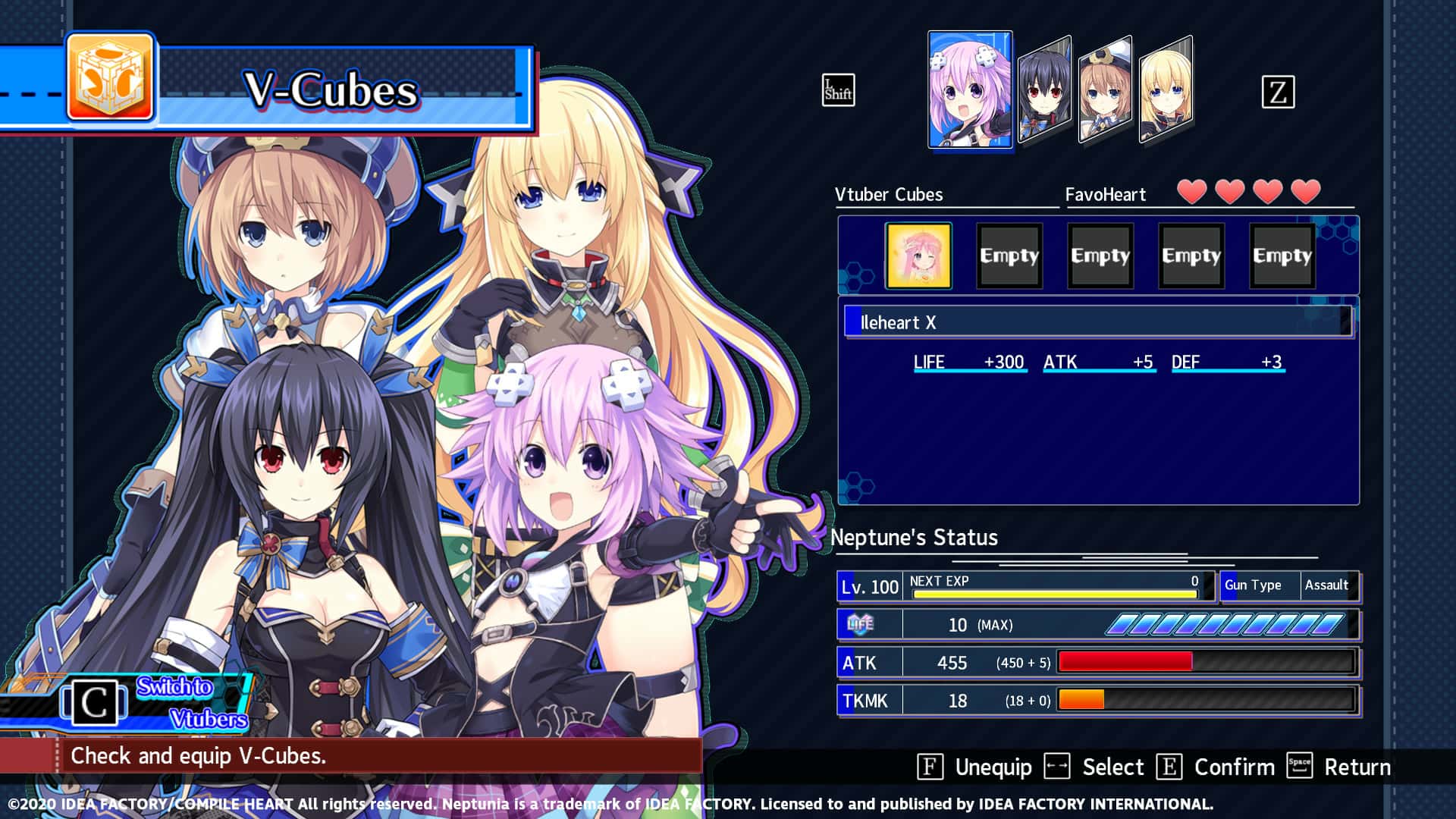 #2. Neptunia Virtual Stars - Ileheart Pack (GOG) 게시자: Idea Factory International