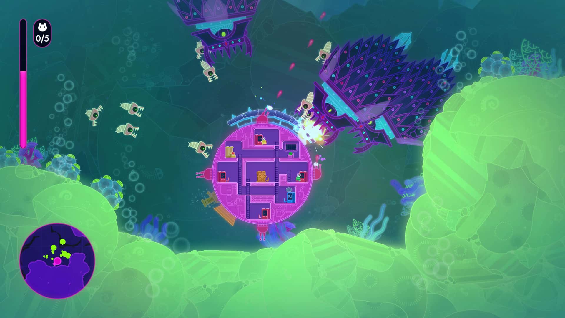 #2. Lovers in a Dangerous Spacetime (GOG) 由: Asteroid Base