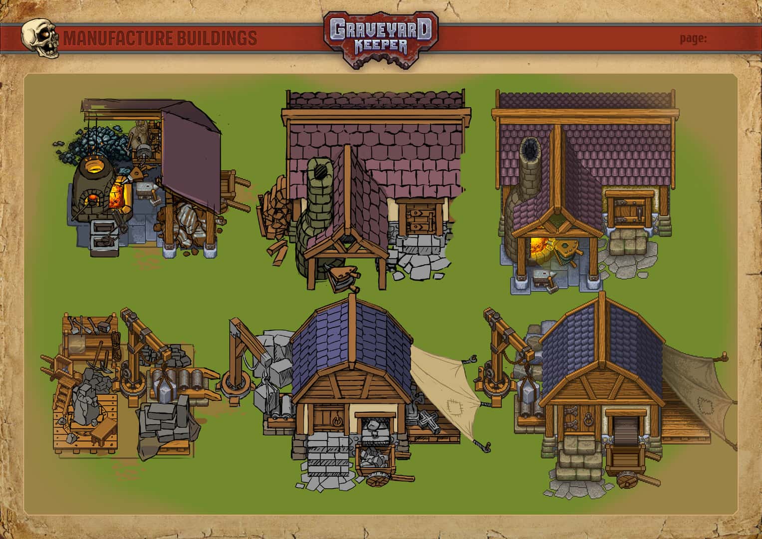 #3. Graveyard Keeper Artbook (GOG) 由: tinyBuild