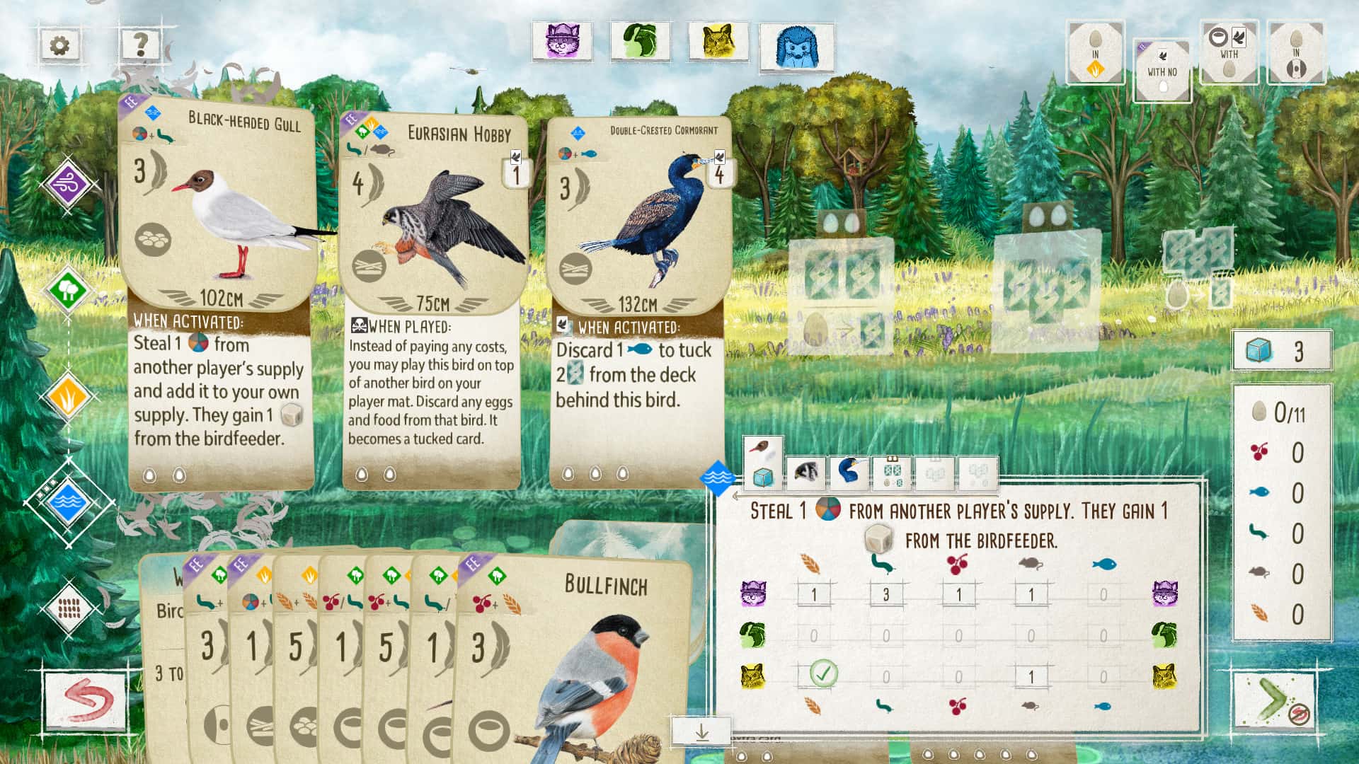 #3. Wingspan: European Expansion (GOG) 게시자: Monster Couch, Stonemaier Games, indienova