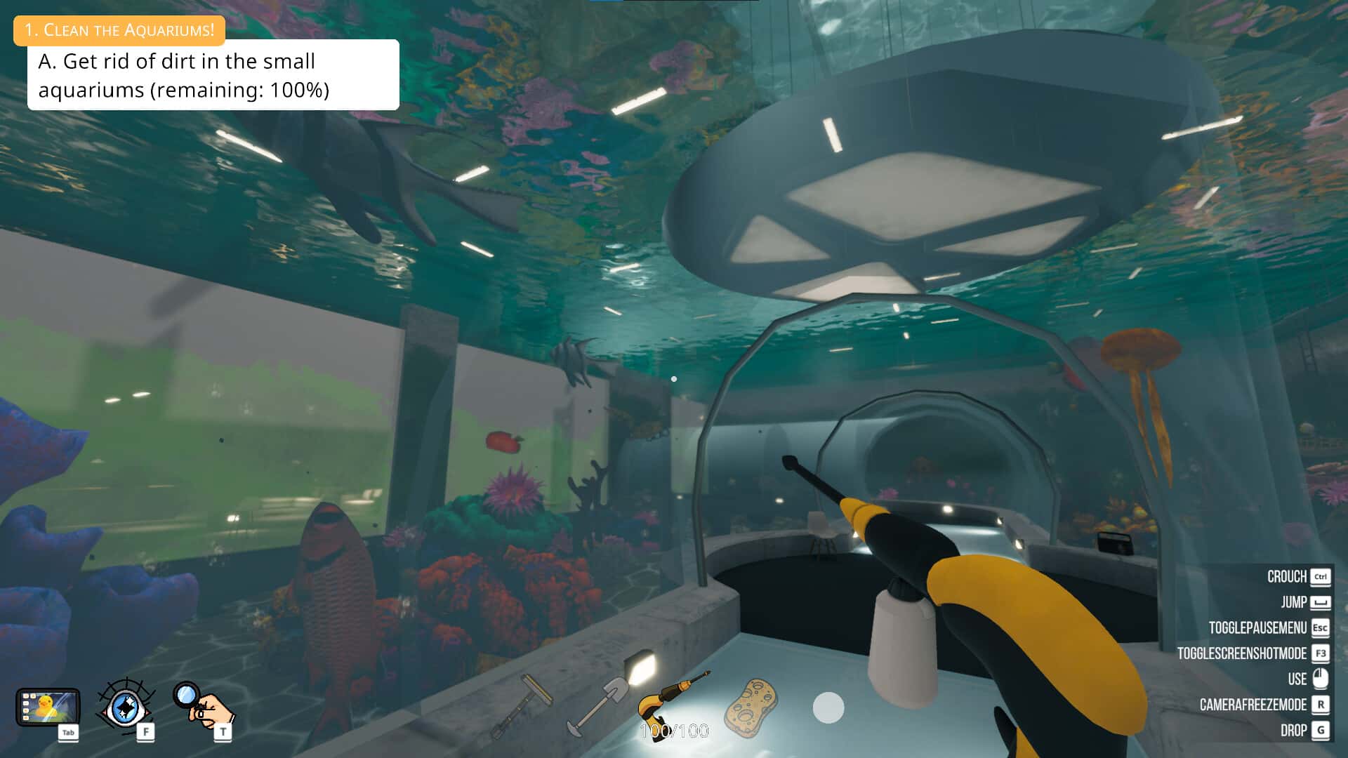 #1. Pool Cleaning Simulator (GOG) 由: FreeMind S.A., PlayWay S.A.