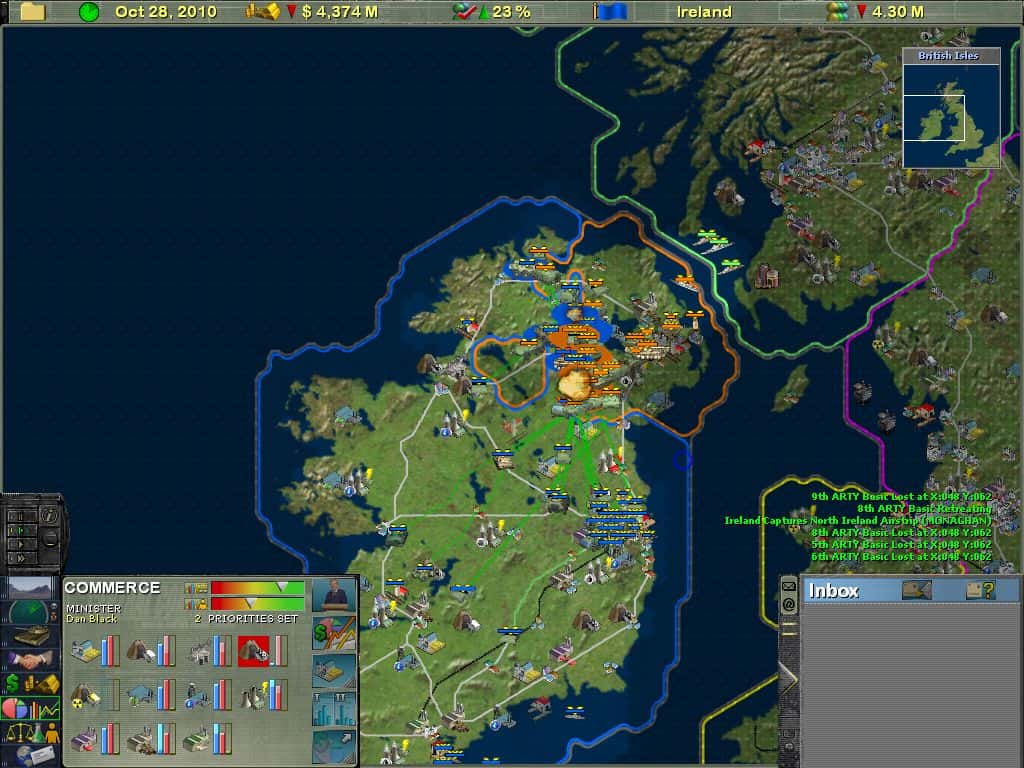 #9. Supreme Ruler 2010 (GOG) 由: Battlegoat Studios