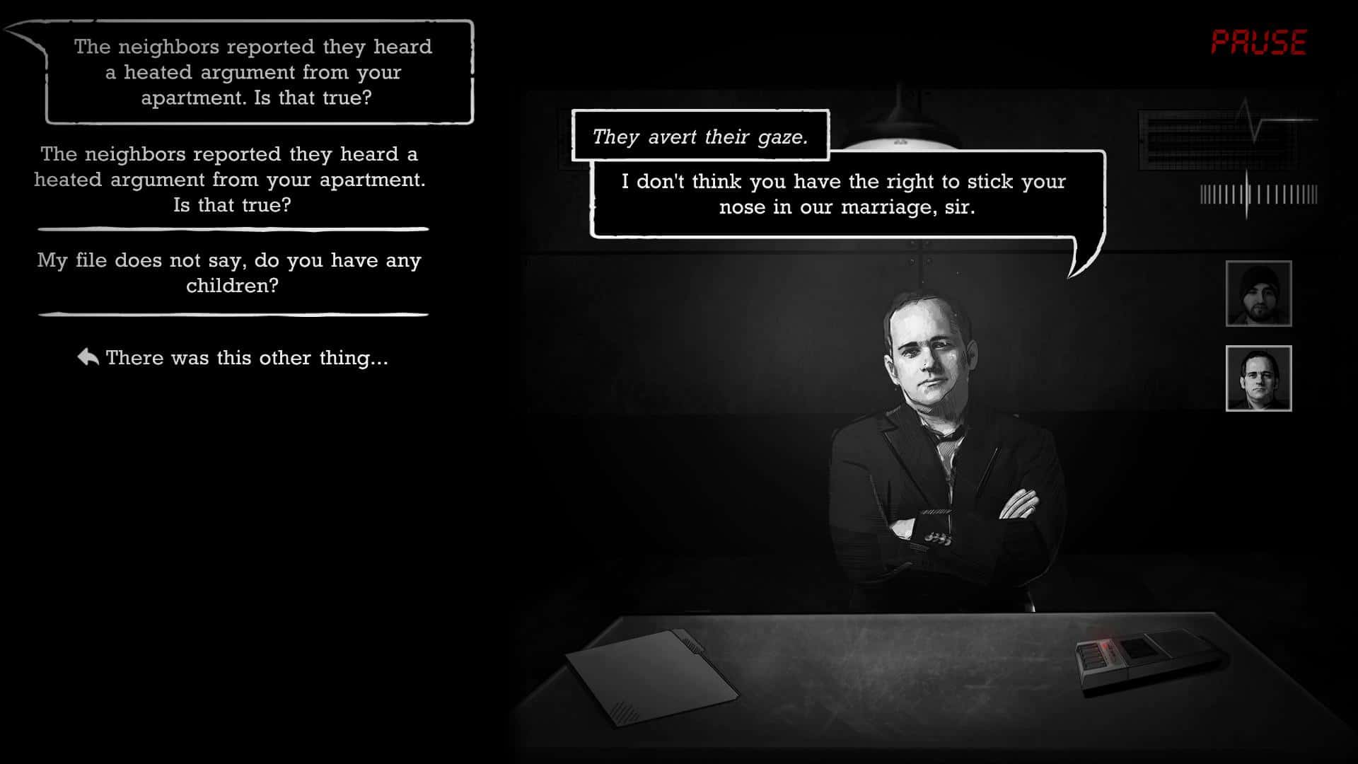 #8. Interrogation: You Will Be Deceived Soundtrack (GOG) Bởi: Assemble Entertainment