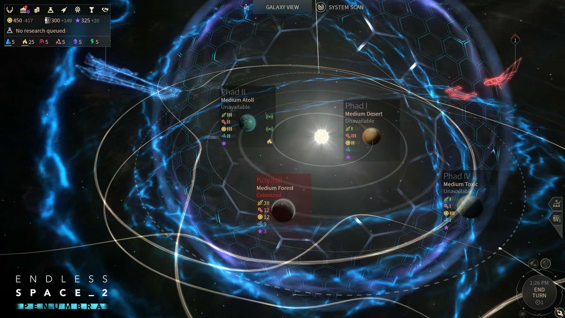 #4. ENDLESS™ Space 2 - Penumbra (GOG) От: SEGA
