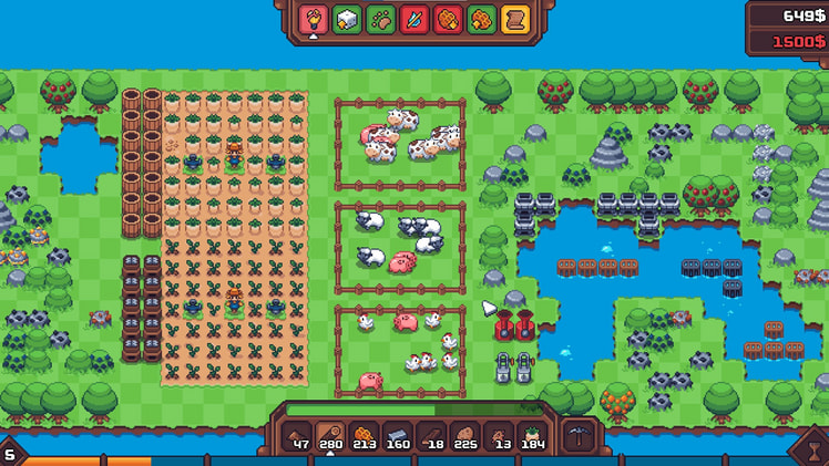 Another Farm Roguelike: Rebirth Xbox gameplay screenshot 1 of 7