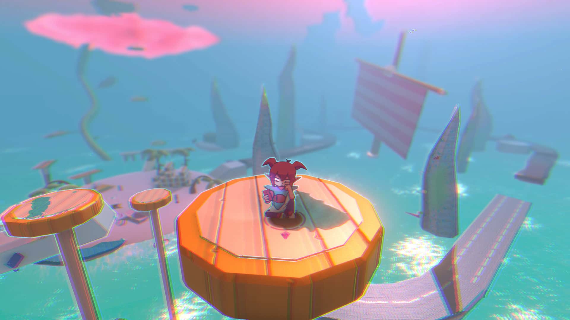 #4. Demon Turf: Neon Splash (GOG) 由: Playtonic Friends