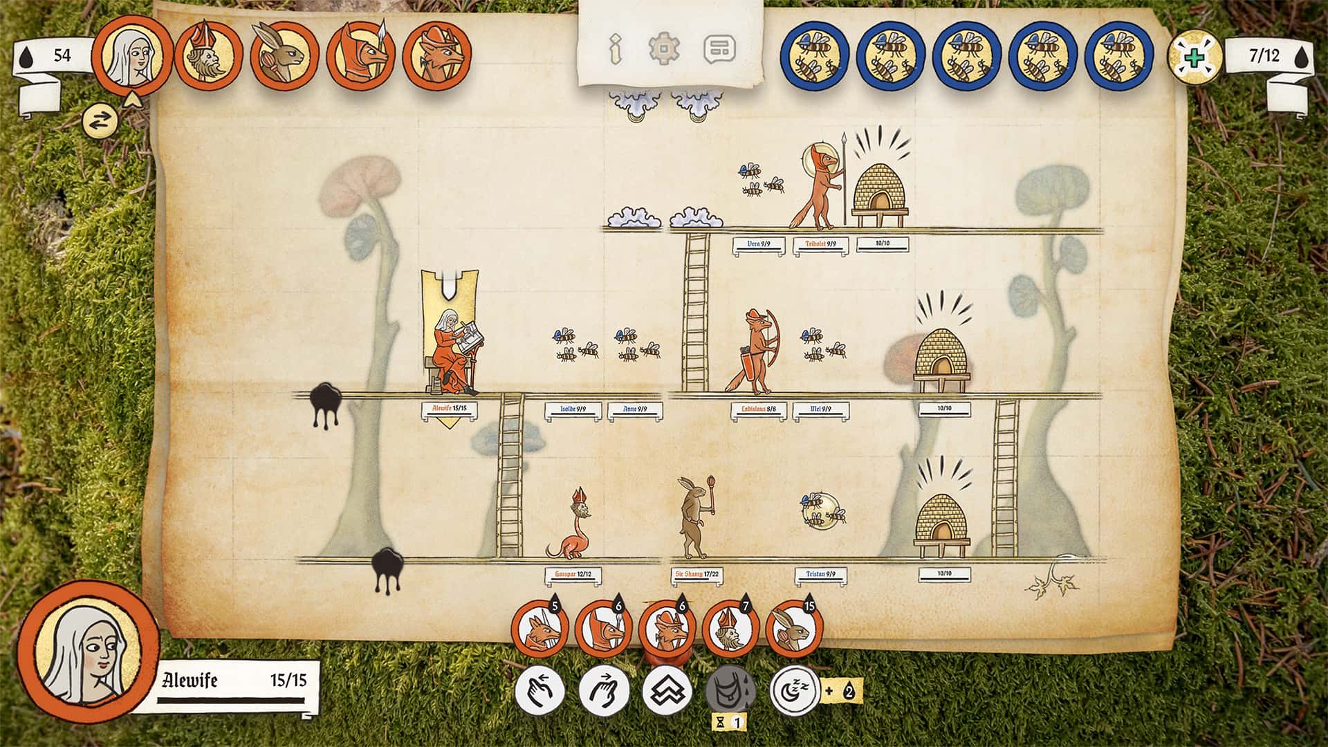 #3. Inkulinati (GOG) Bởi: Daedalic Entertainment