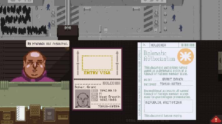 #4. Papers, Please (GOG) От: 3909 LLC