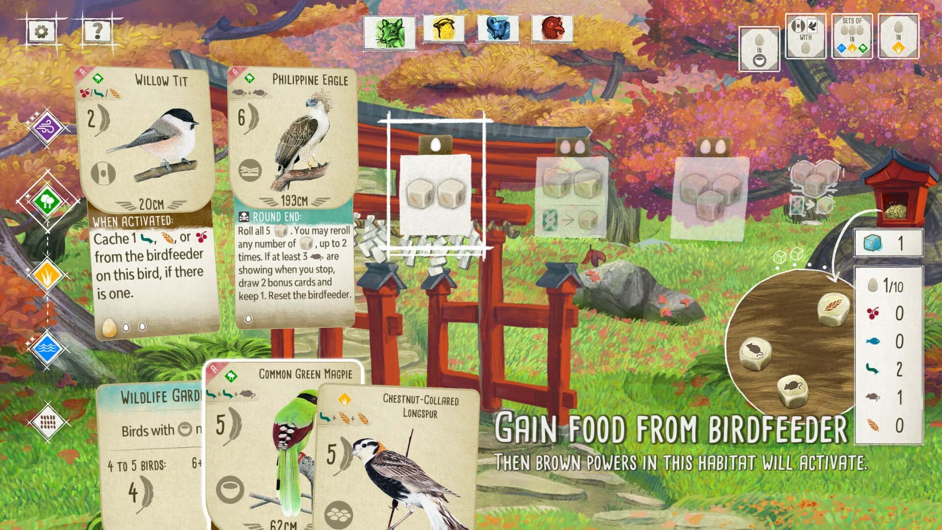 #6. Wingspan: Asia Expansion (GOG) 来自: Monster Couch, Stonemaier Games, indienova