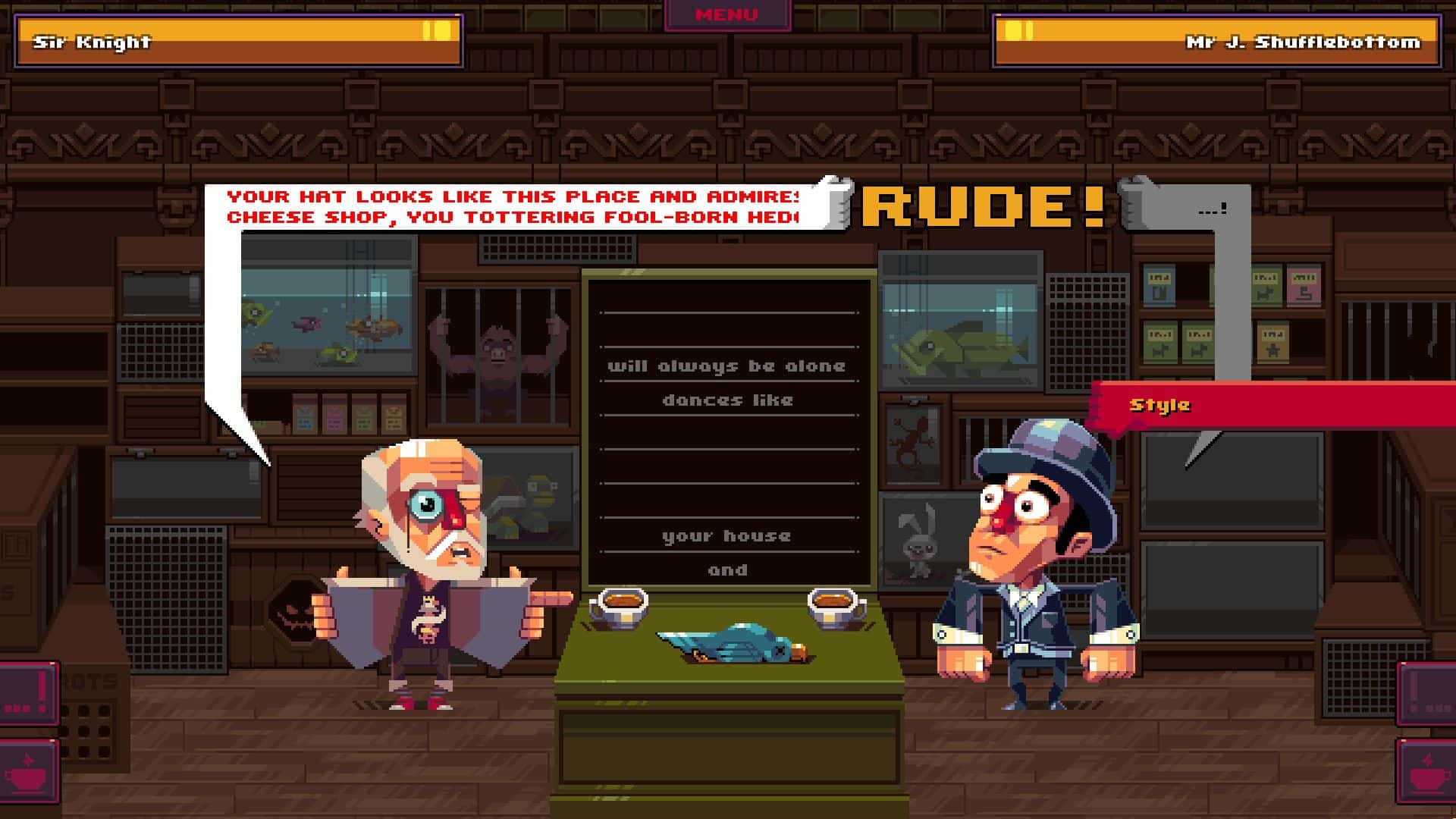 #5. Oh...Sir!! The Insult Simulator (GOG) 由: Good Shepherd Entertainment