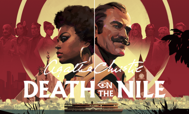 agatha christie - death on the nile vertical card thumbnail