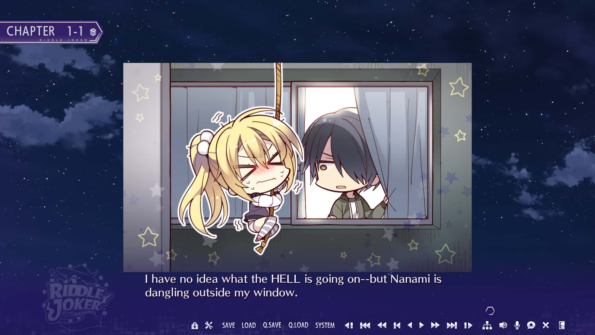 #10. Riddle Joker (GOG) Ved: NekoNyan Ltd., HIKARI FIELD