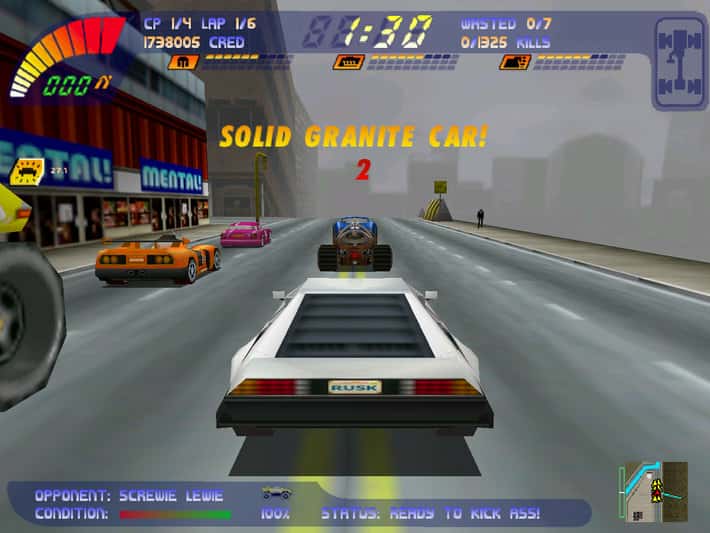 #3. Carmageddon 2: Carpocalypse Now (GOG) 由: THQ Nordic GmbH