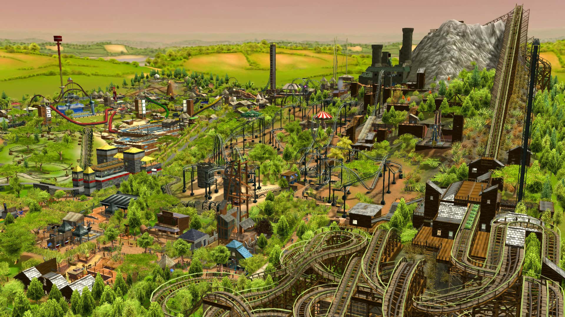 #2. RollerCoaster Tycoon® 3: Complete Edition (GOG) By: Atari