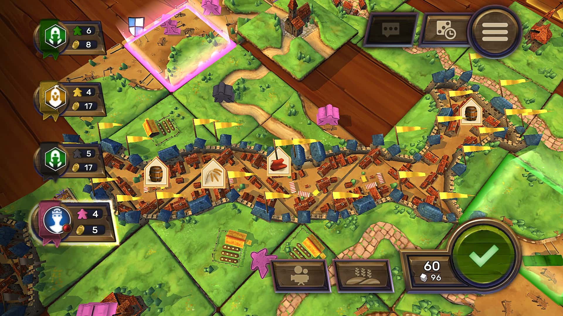 #1. Carcassonne - Traders & Builders (GOG) Bởi: Twin Sails Interactive