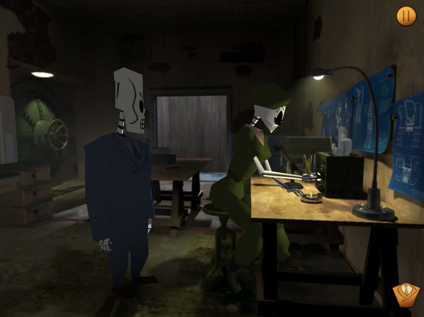 #10. Grim Fandango Remastered (GOG) 由: Double Fine Productions