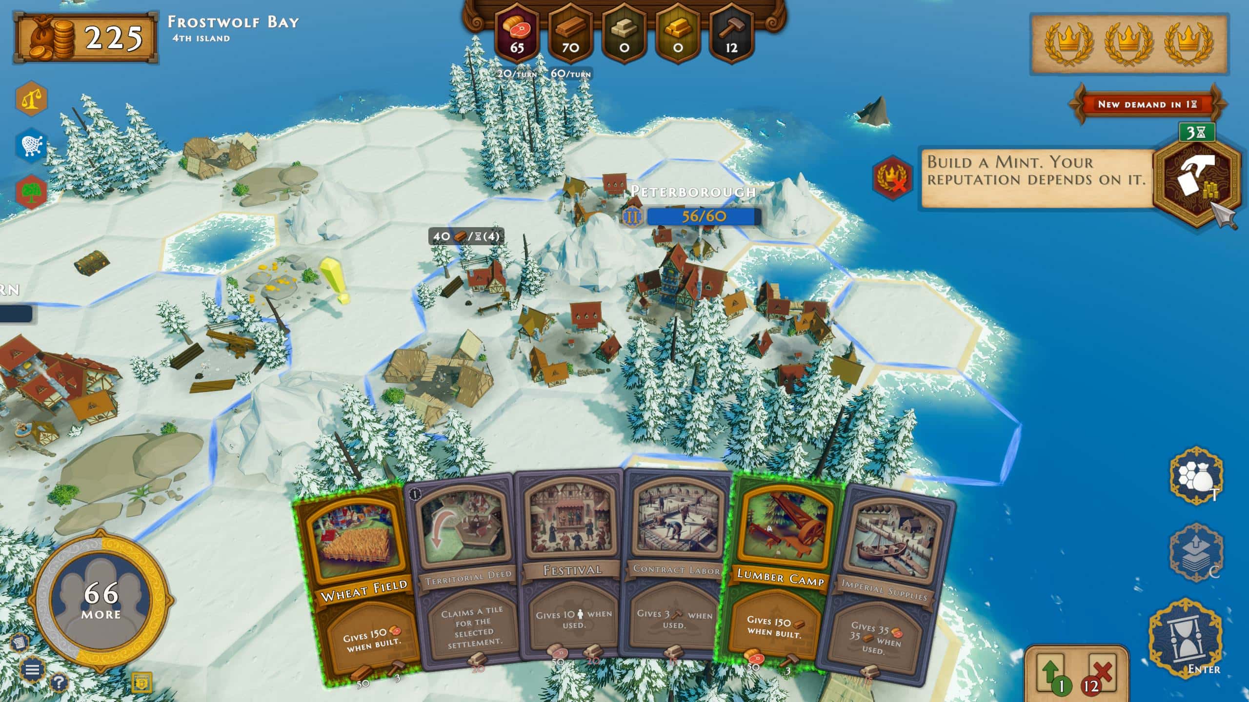 #2. HexLands (GOG) De: Portgate Studios