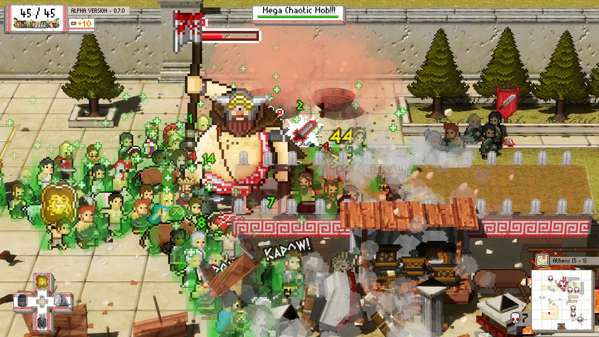 #5. Okhlos: Omega Olympus Edition (GOG) Bởi: Devolver Digital