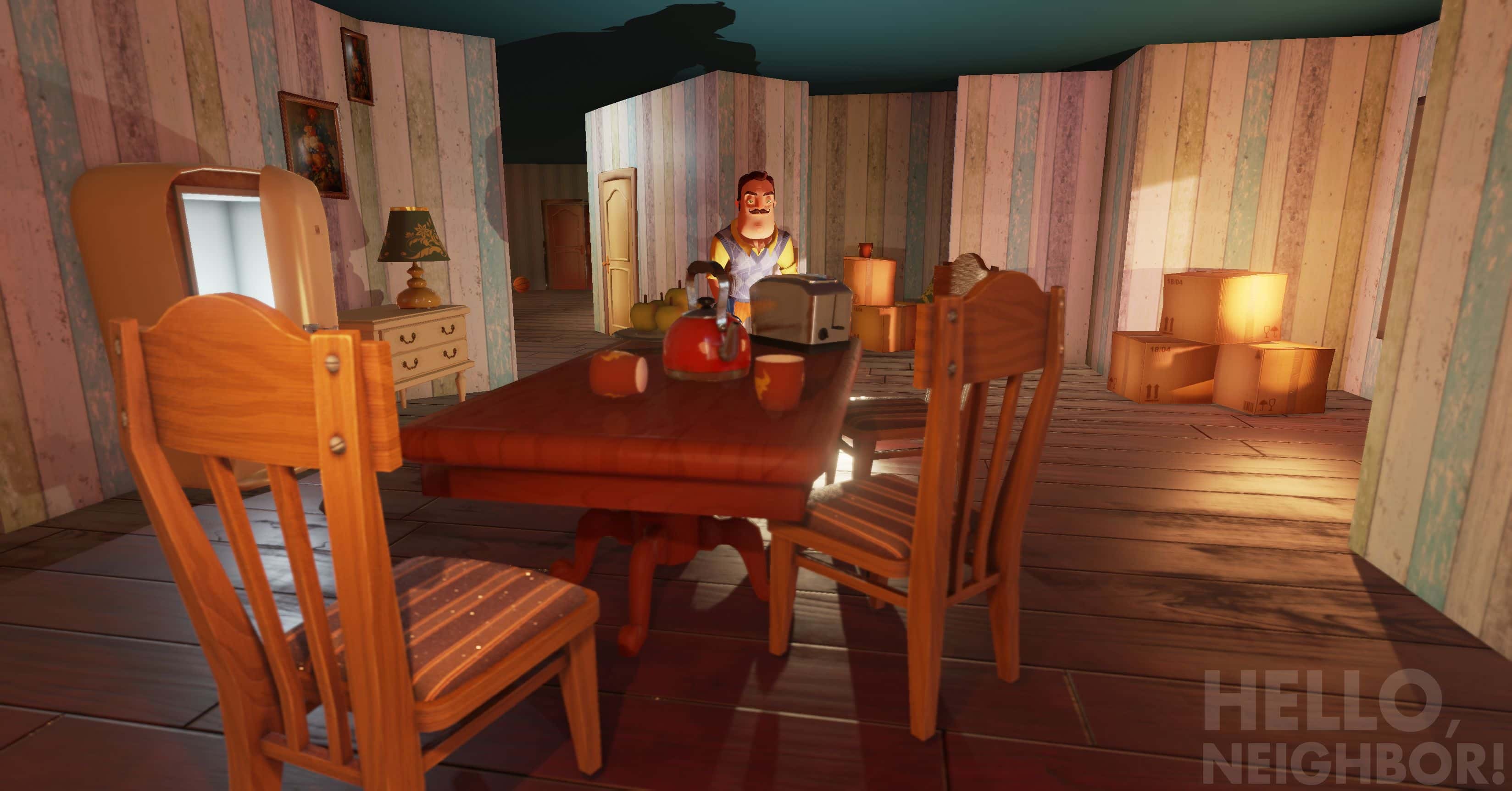 #5. Hello Neighbor Alpha Version (GOG) Bởi: tinyBuild
