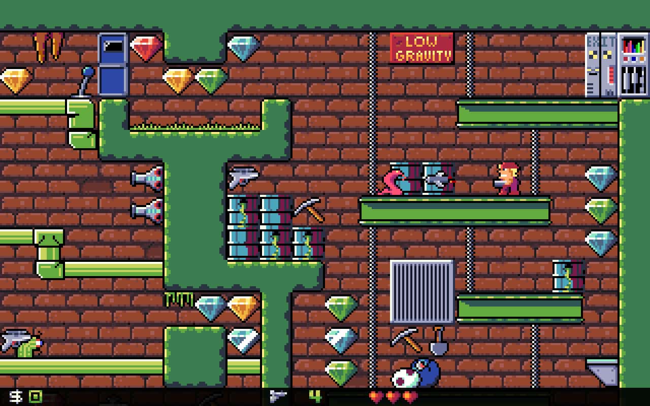 #7. Crystal Caves HD (GOG) By: Apogee Entertainment