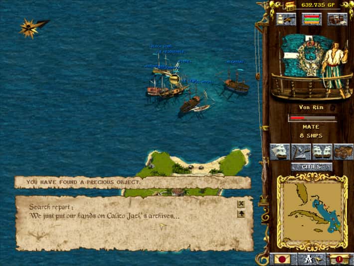 #7. Corsairs Gold (GOG) โดย: Microids