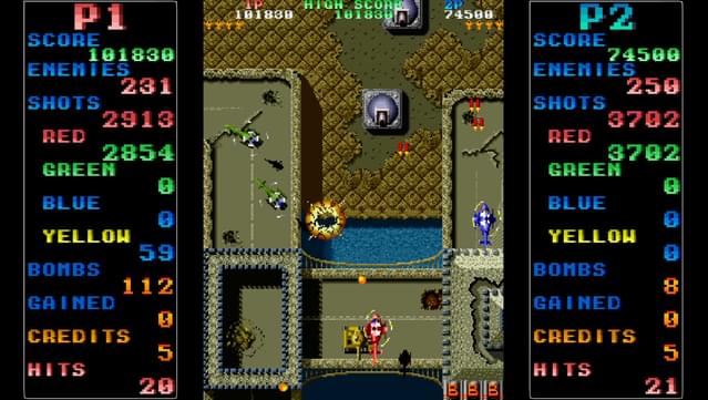 Twin Cobra gameplay screenshot 12
