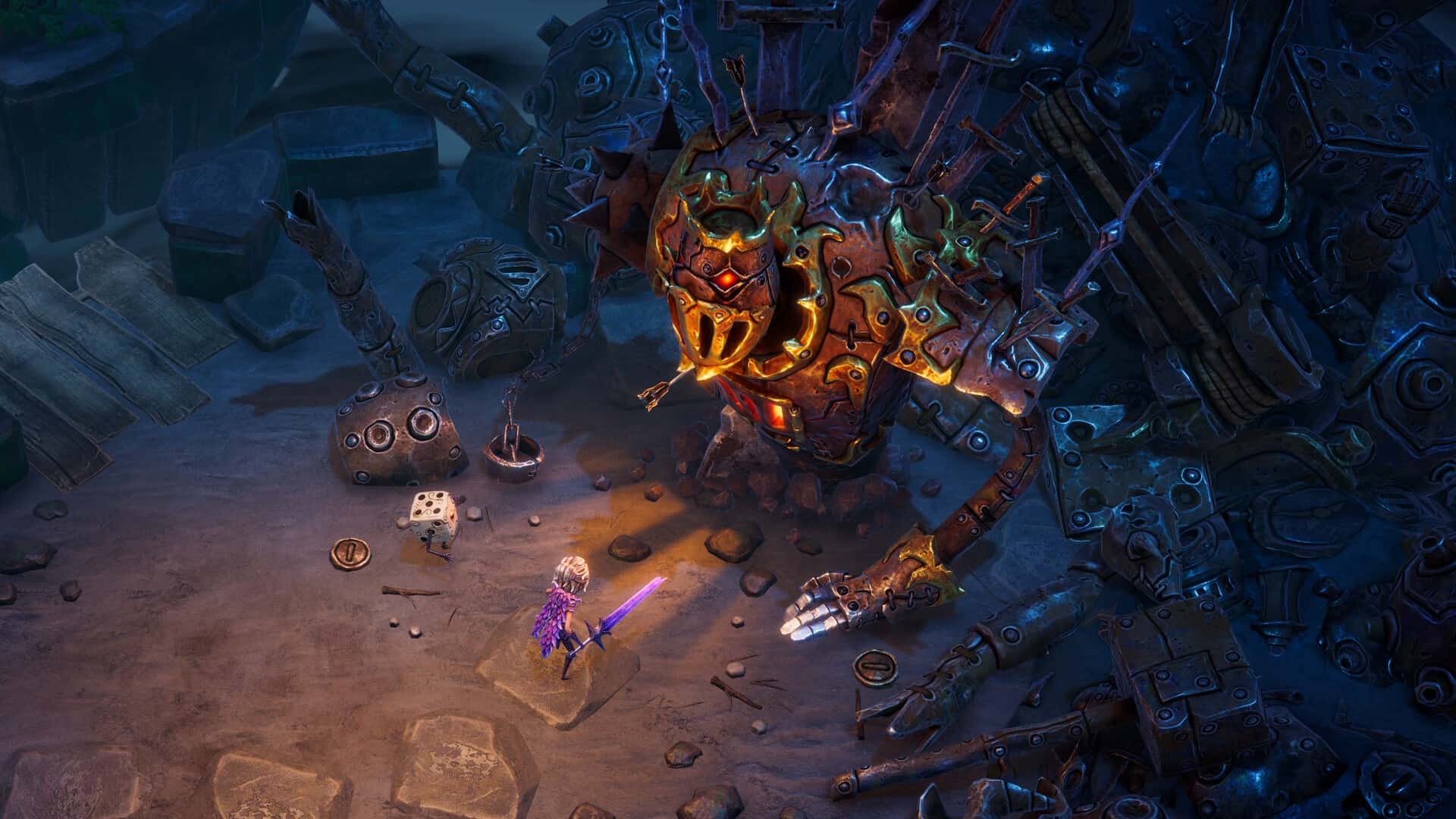#2. Lost In Random: The Eternal Die - Fortune Edition (GOG) بواسطة: Thunderful Publishing