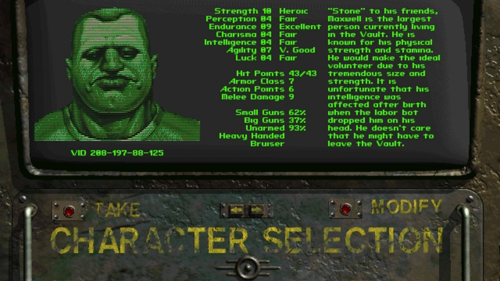 Скриншот №12 к Fallout Classic