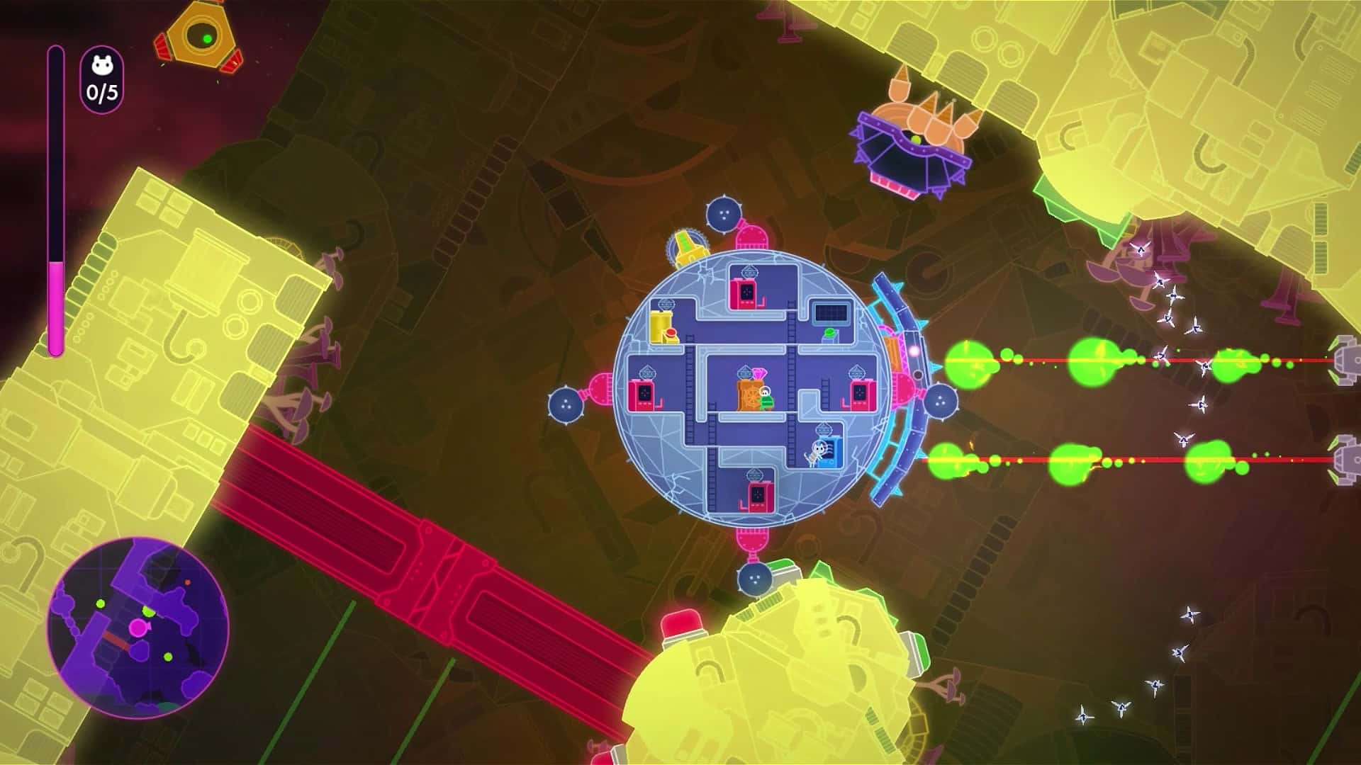 #7. Lovers in a Dangerous Spacetime (GOG) 由: Asteroid Base