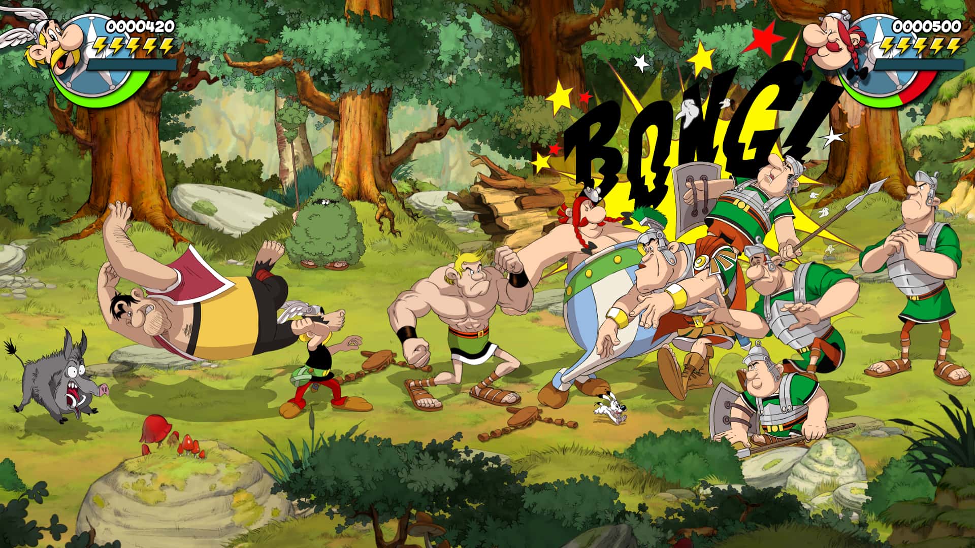 #3. Asterix & Obelix: Slap them All! (GOG) Bởi: Microids