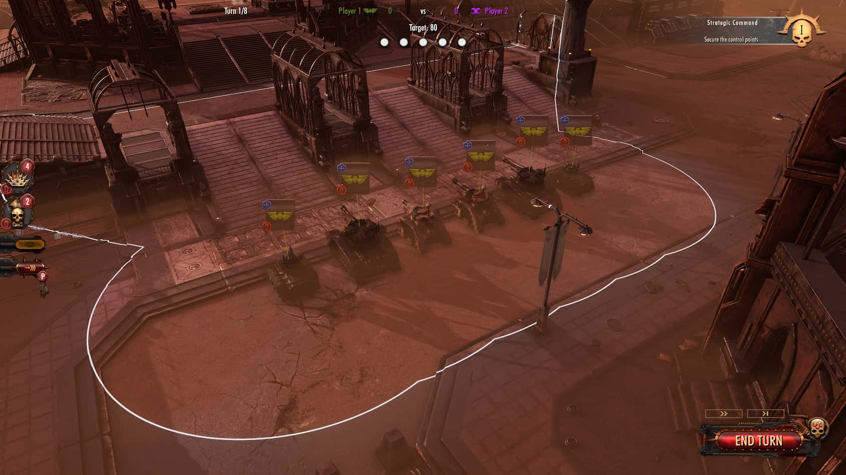 #1. Warhammer 40,000: Battlesector - Astra Militarum (GOG) Bởi: Slitherine Ltd.