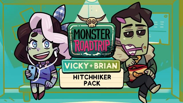 Monster Roadtrip - Hitchhiker Pack - Vicky & Brian