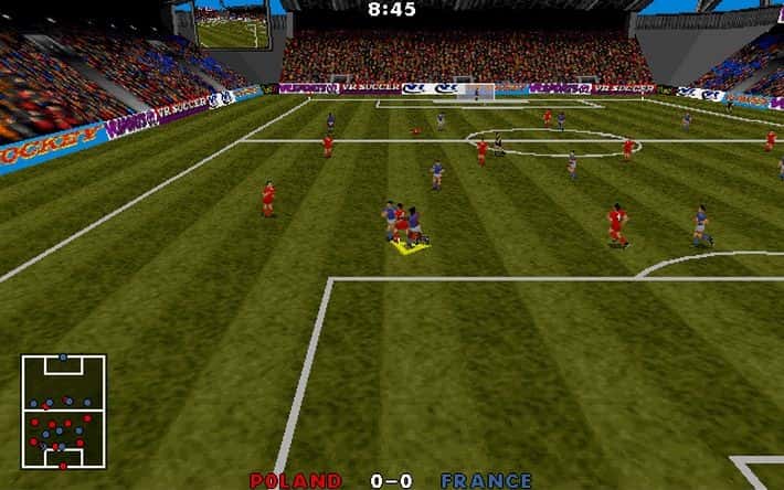 #3. VR Soccer '96 (GOG) By: Interplay