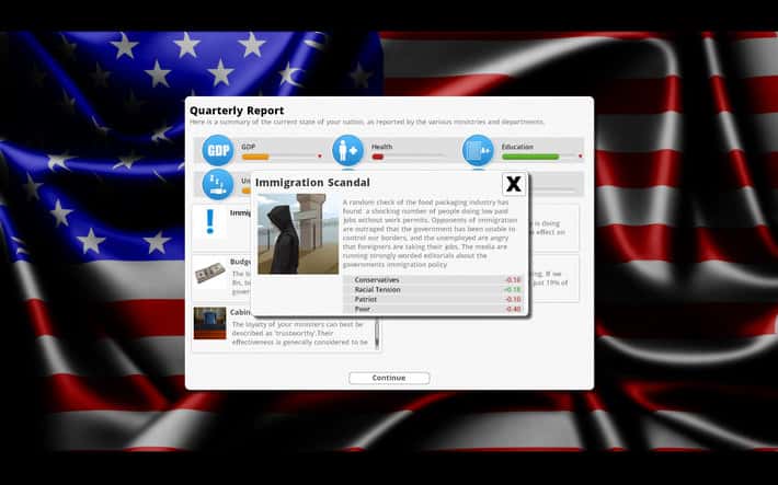 #9. Democracy 3 (GOG) 由: Positech Games
