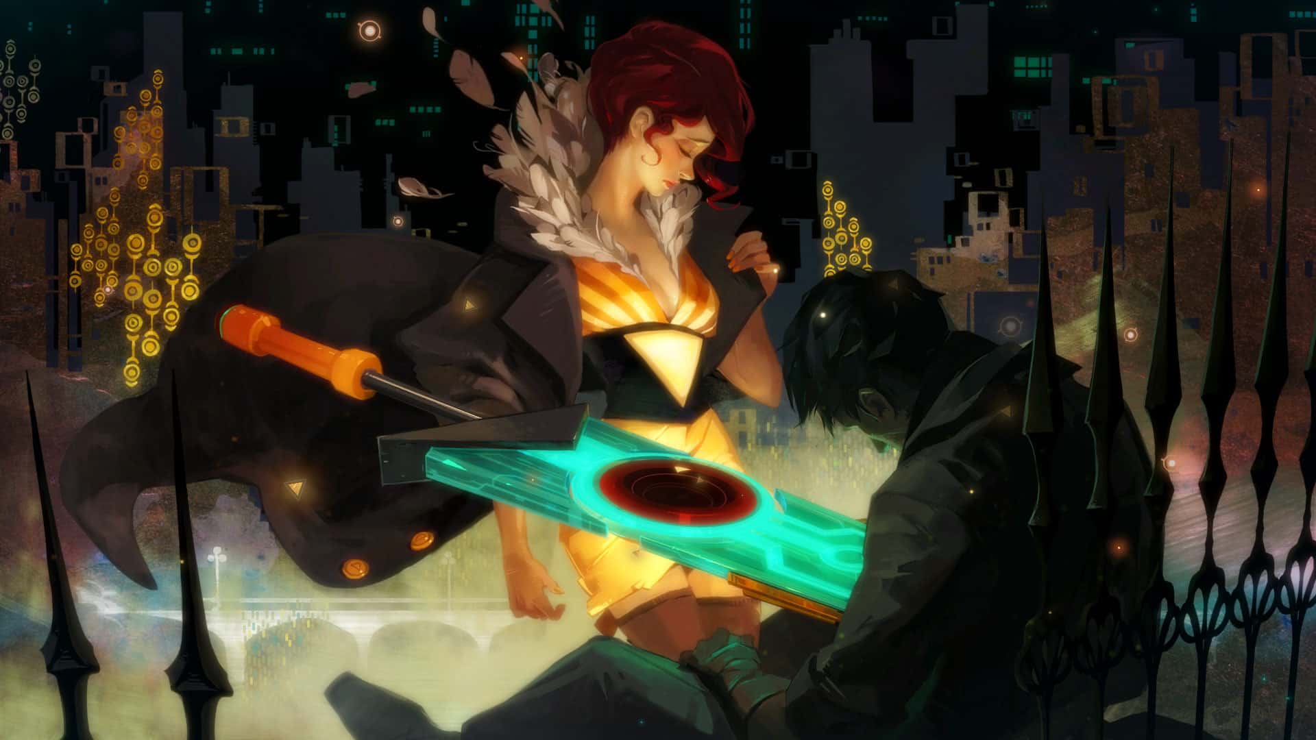 #2. Transistor (GOG) 来自: Supergiant Games