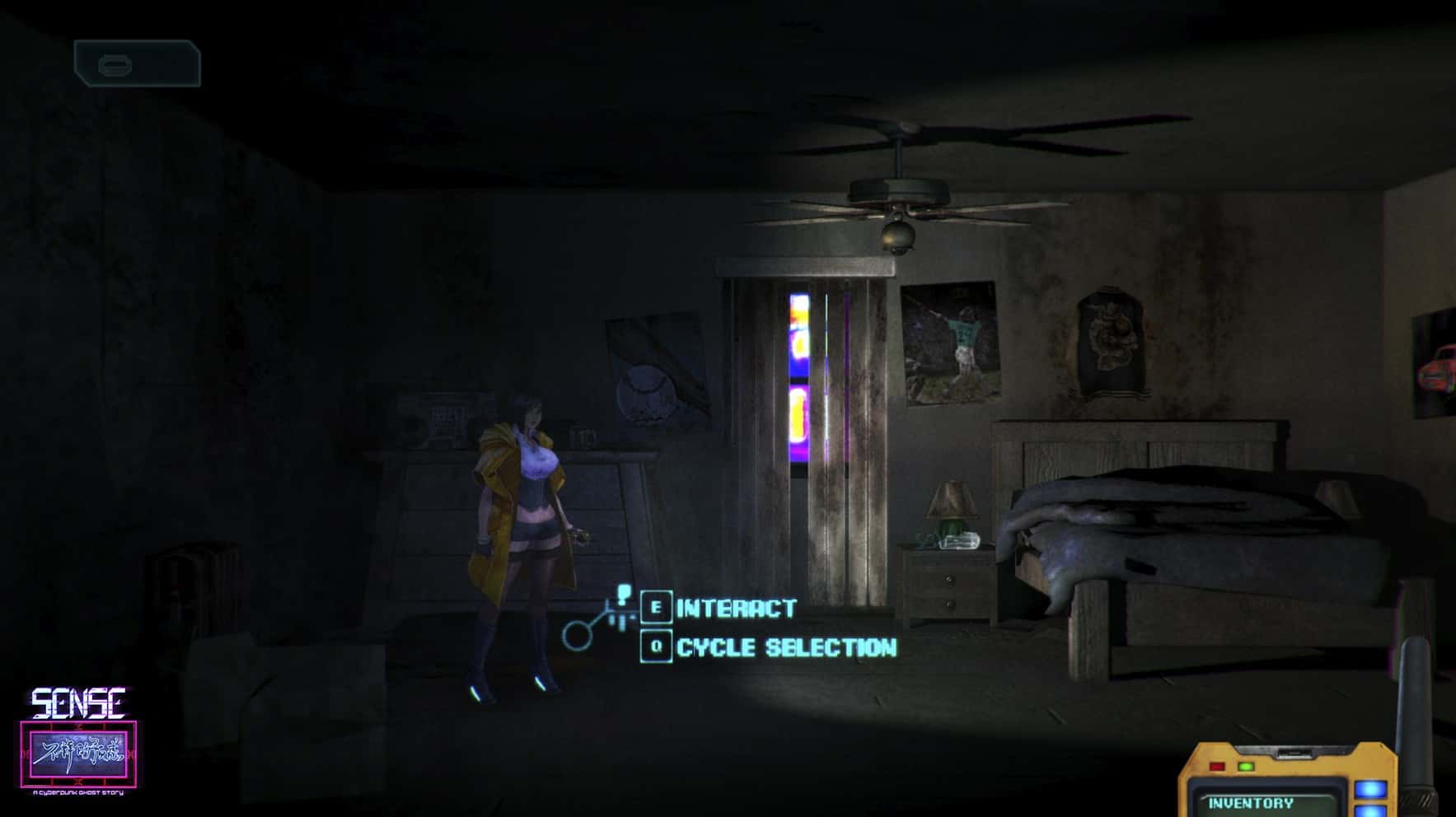#4. Sense - 不祥的预感: A Cyberpunk Ghost Story (GOG) 由: Top Hat Studios Inc