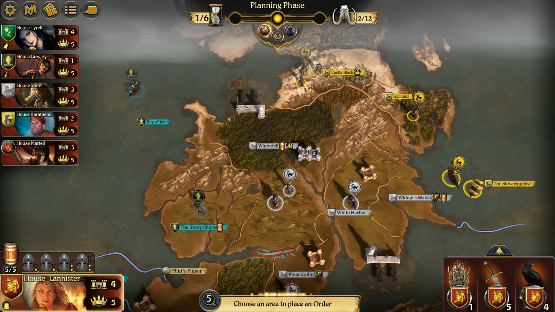 #3. A Game Of Thrones - A Dance With Dragons (GOG) โดย: Twin Sails Interactive