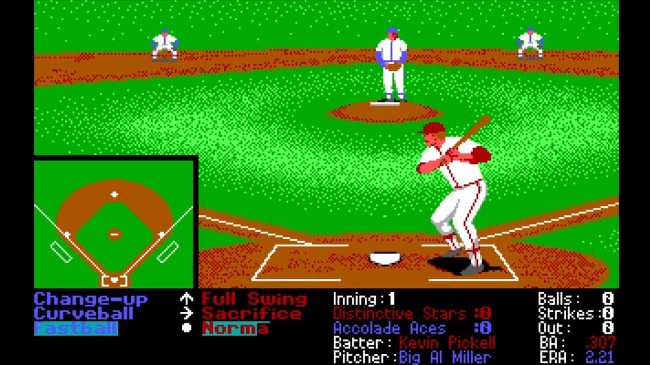 #2. Hardball + Hardball 2 (GOG) By: Atari