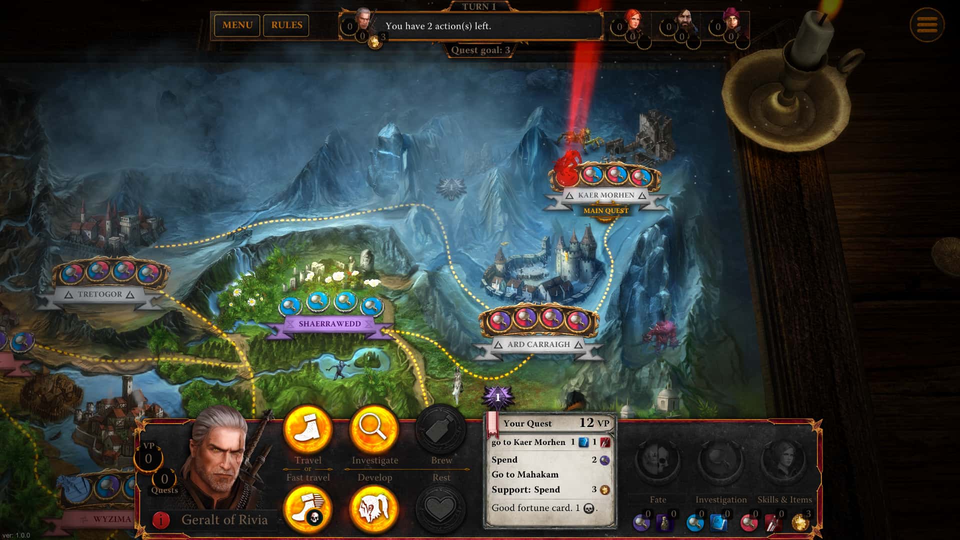 #3. The Witcher Adventure Game (GOG) Bởi: CD PROJEKT RED