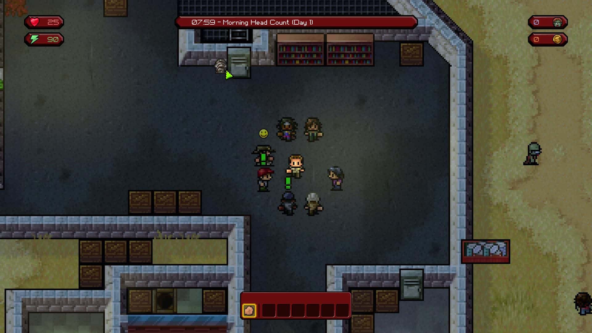 #8. The Escapists: The Walking Dead - Deluxe Edition Upgrade (GOG) โดย: Team17 Digital LTD.