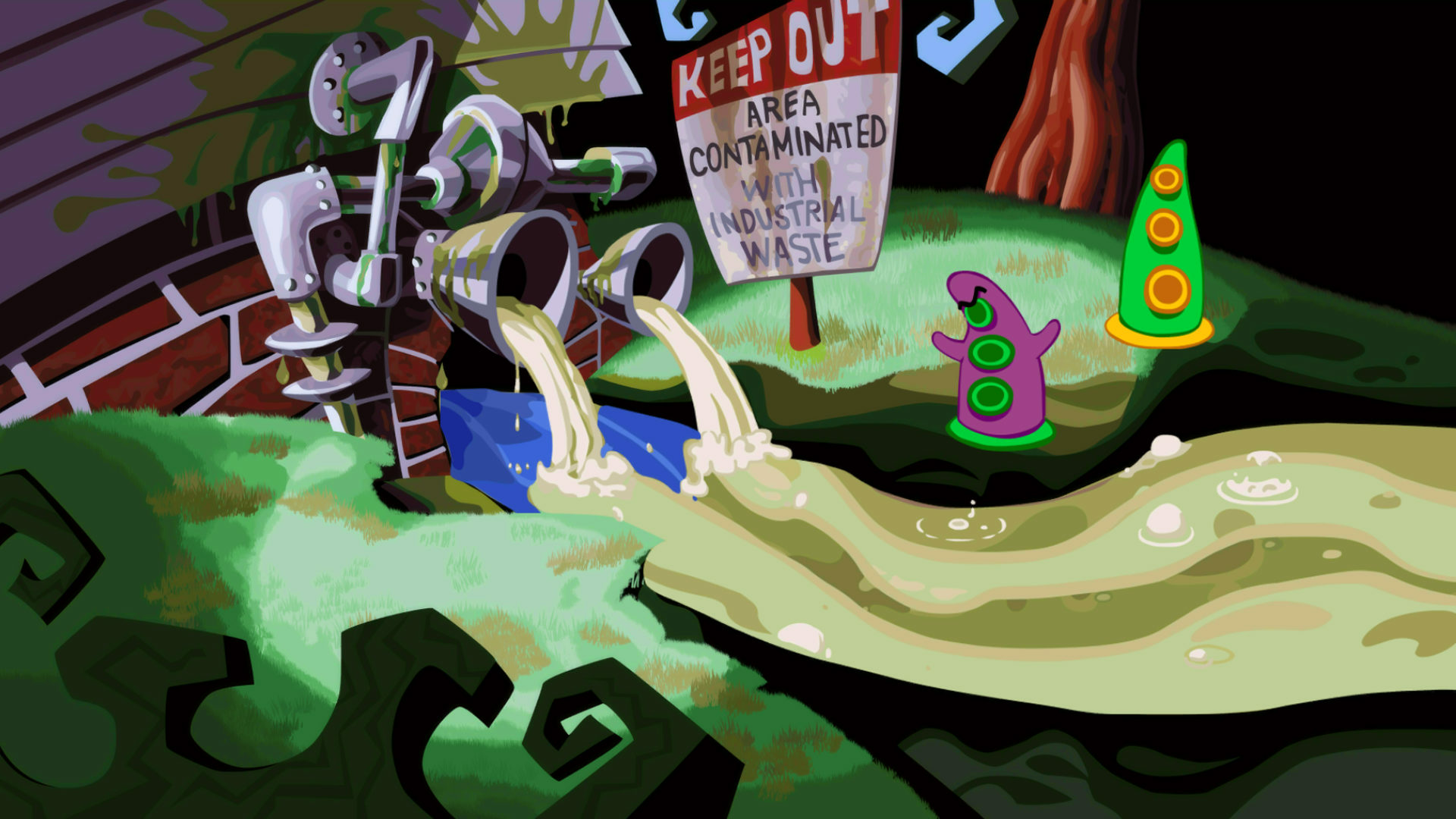 Captura 1 de 8 de Day of the Tentacle Remastered