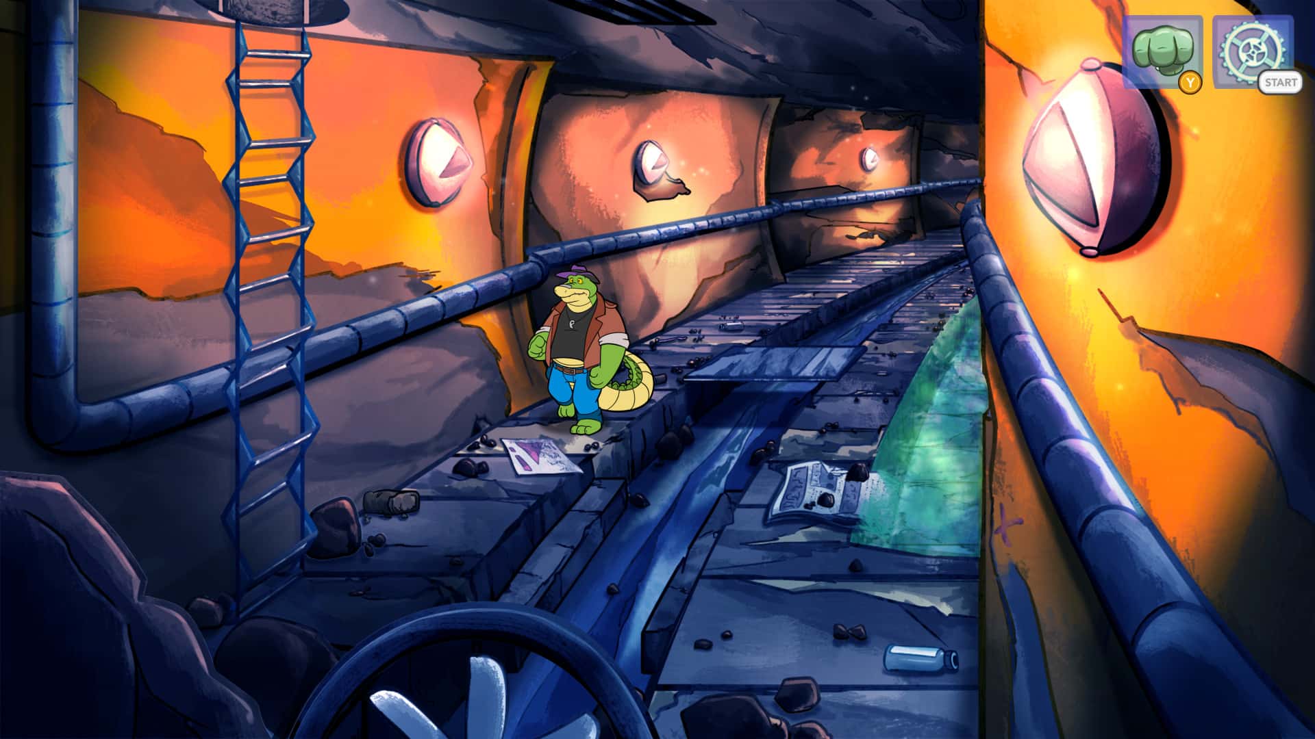 #7. BROK The InvestiGator Deluxe Edition (GOG) By: COWCAT