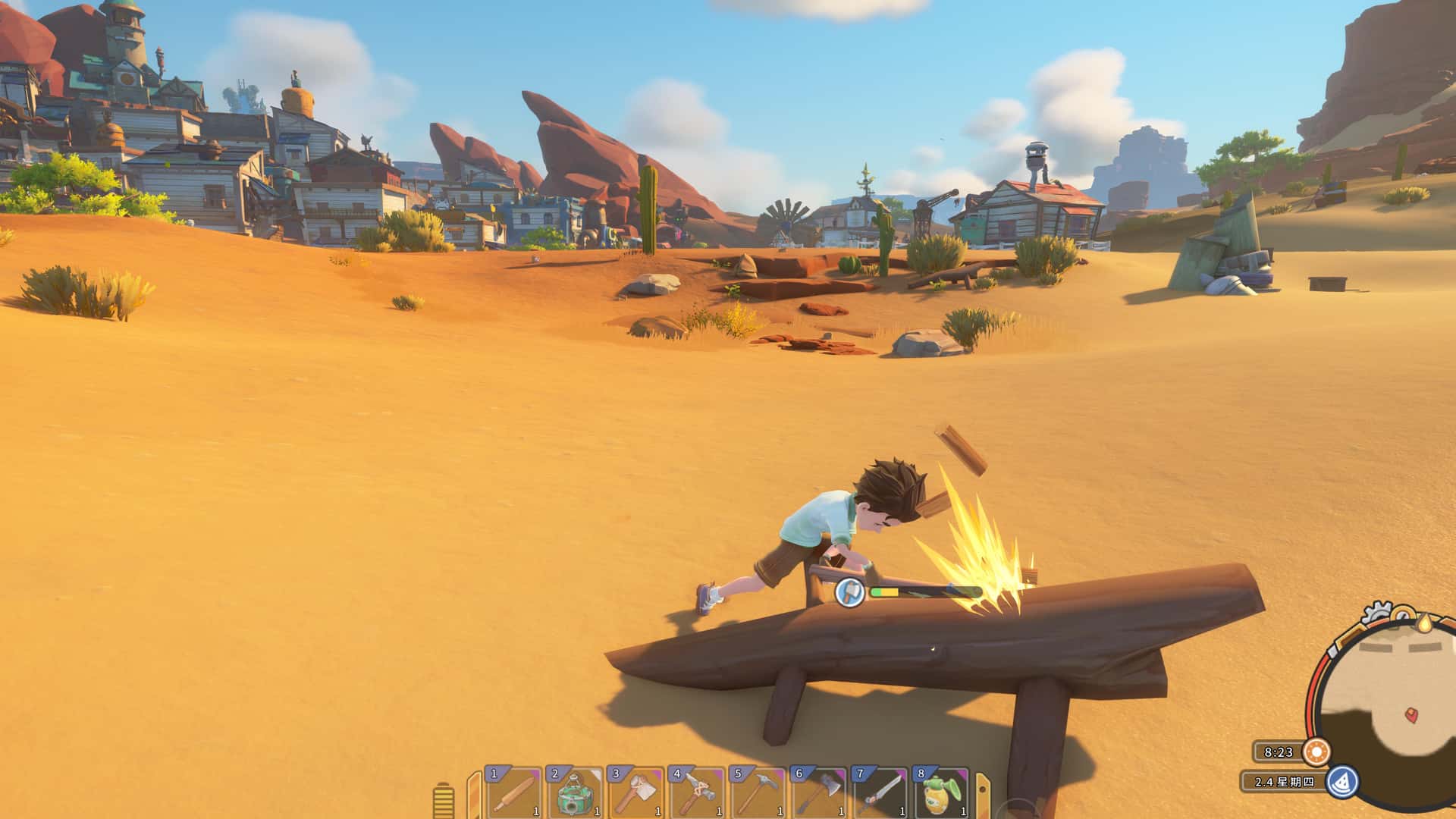 #9. My Time at Sandrock (GOG) 由: Focus Entertainment