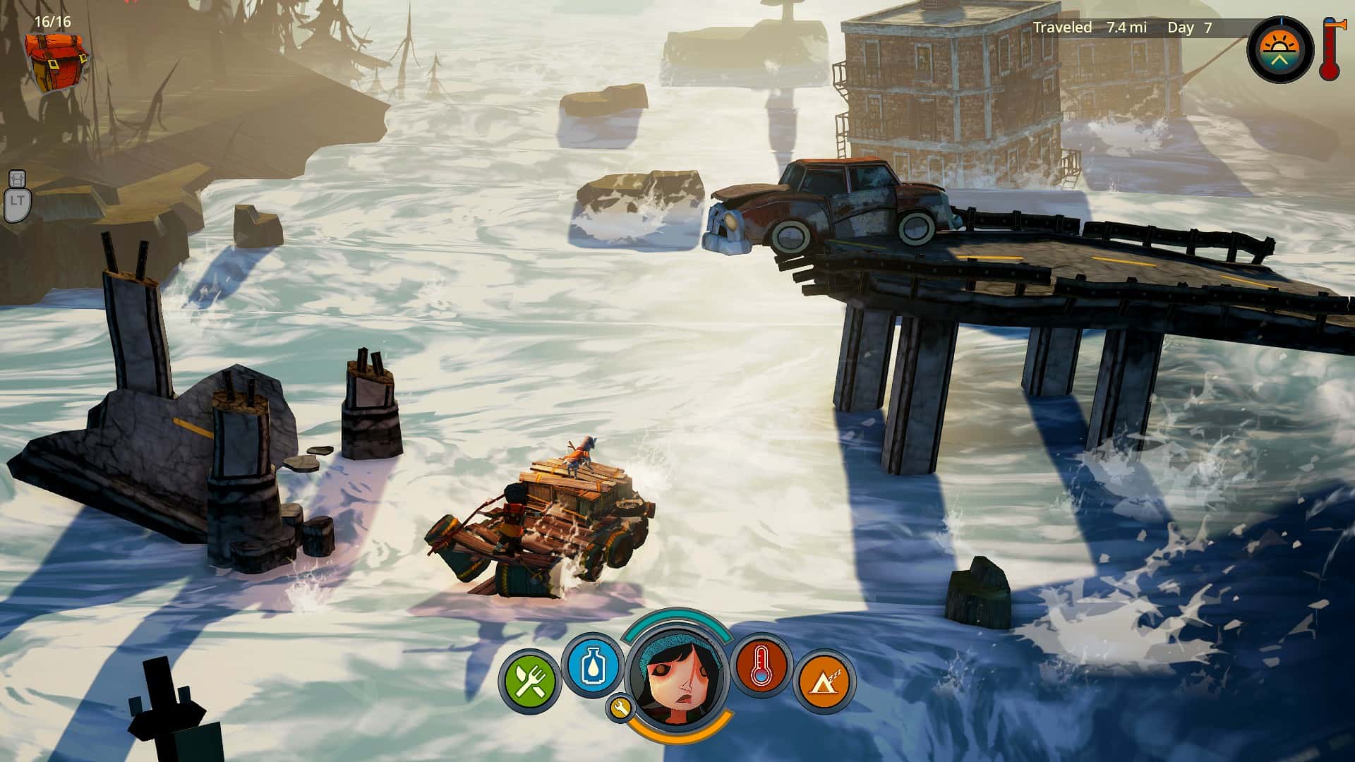 #7. The Flame in the Flood (GOG) Bởi: CD PROJEKT RED