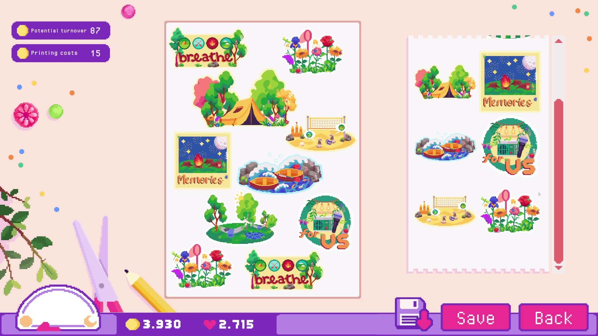 #5. Sticky Business: Camp Zinnias (GOG) Podle: Assemble Entertainment