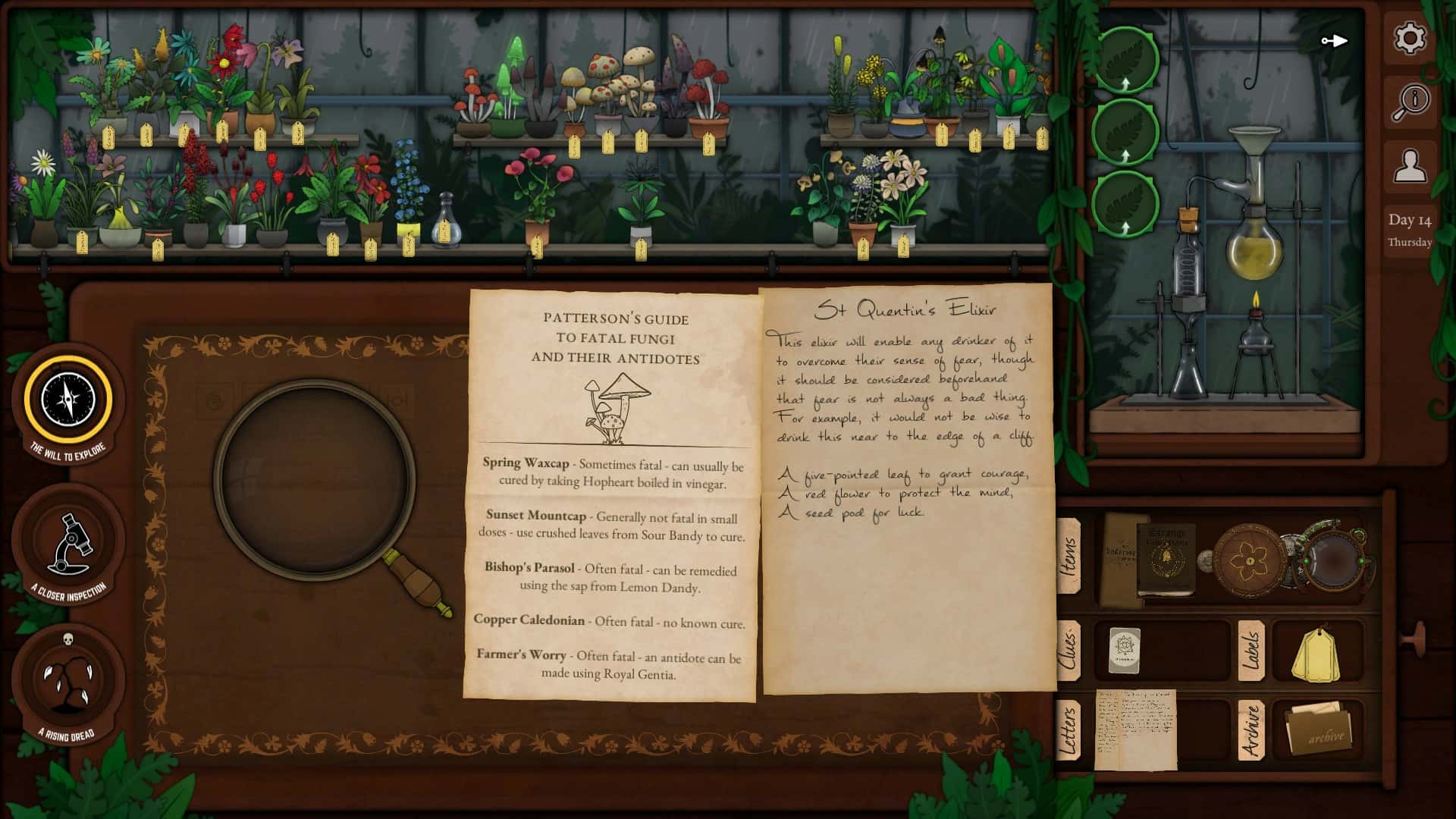 #5. Strange Horticulture (GOG) Podle: Iceberg Interactive