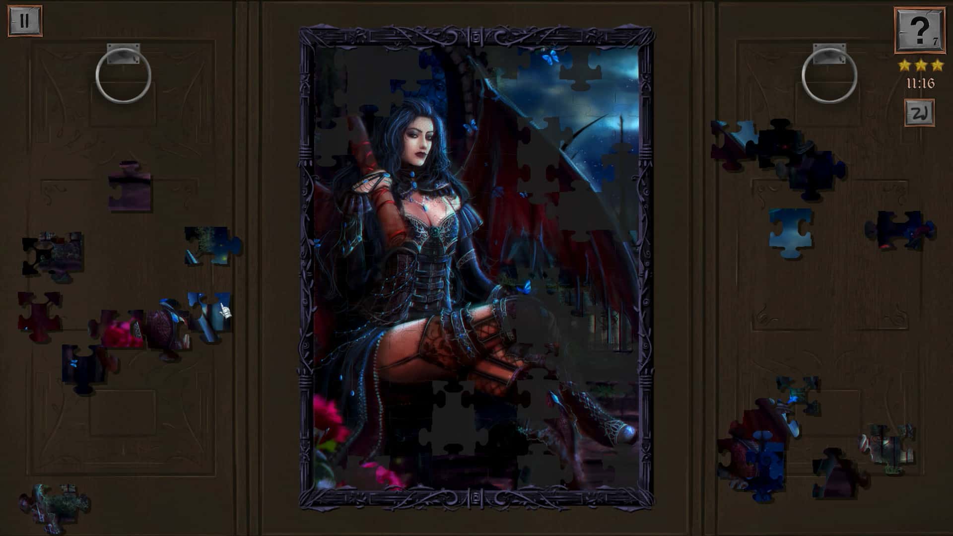 #3. Dark Fantasy: Jigsaw Puzzle (GOG) От: MediBang Games