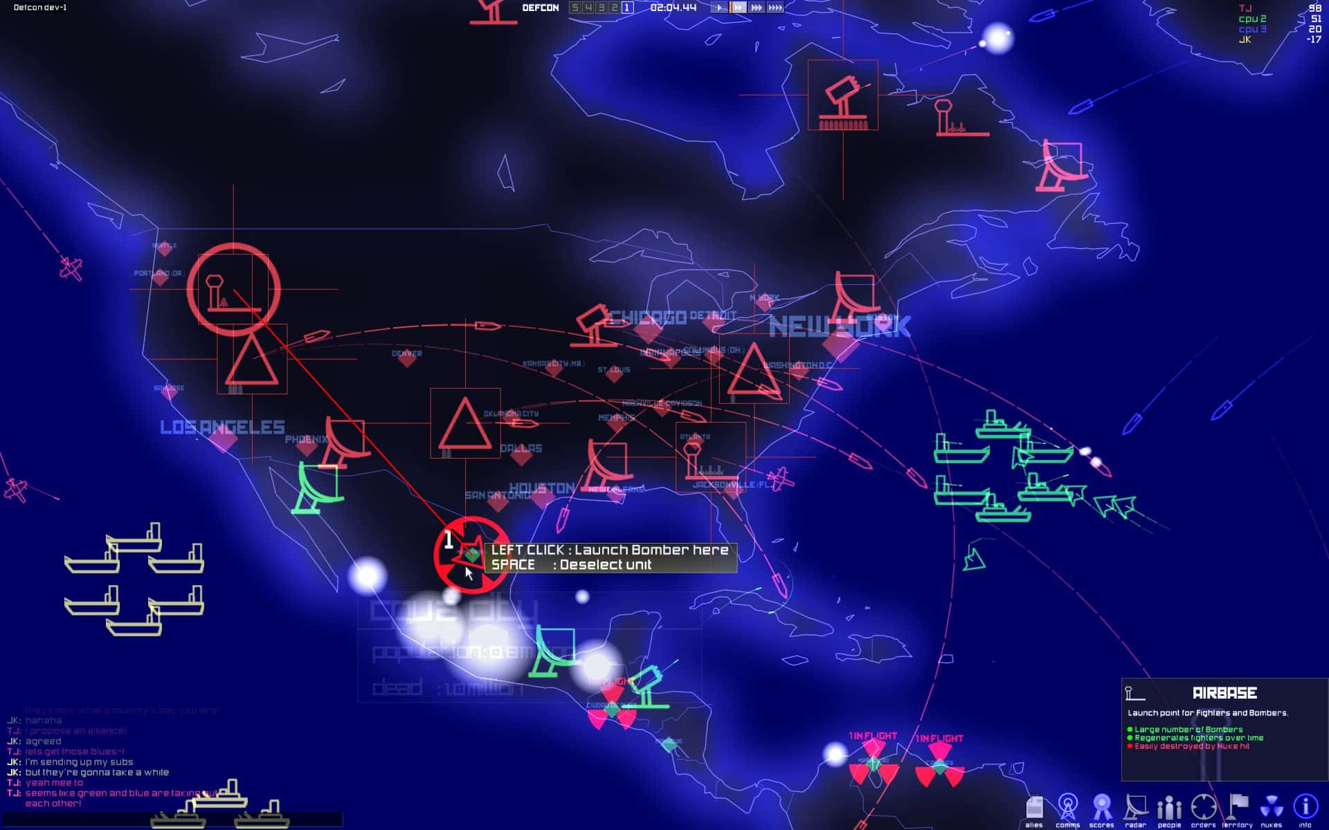 #6. DEFCON (GOG) 게시자: Introversion Software