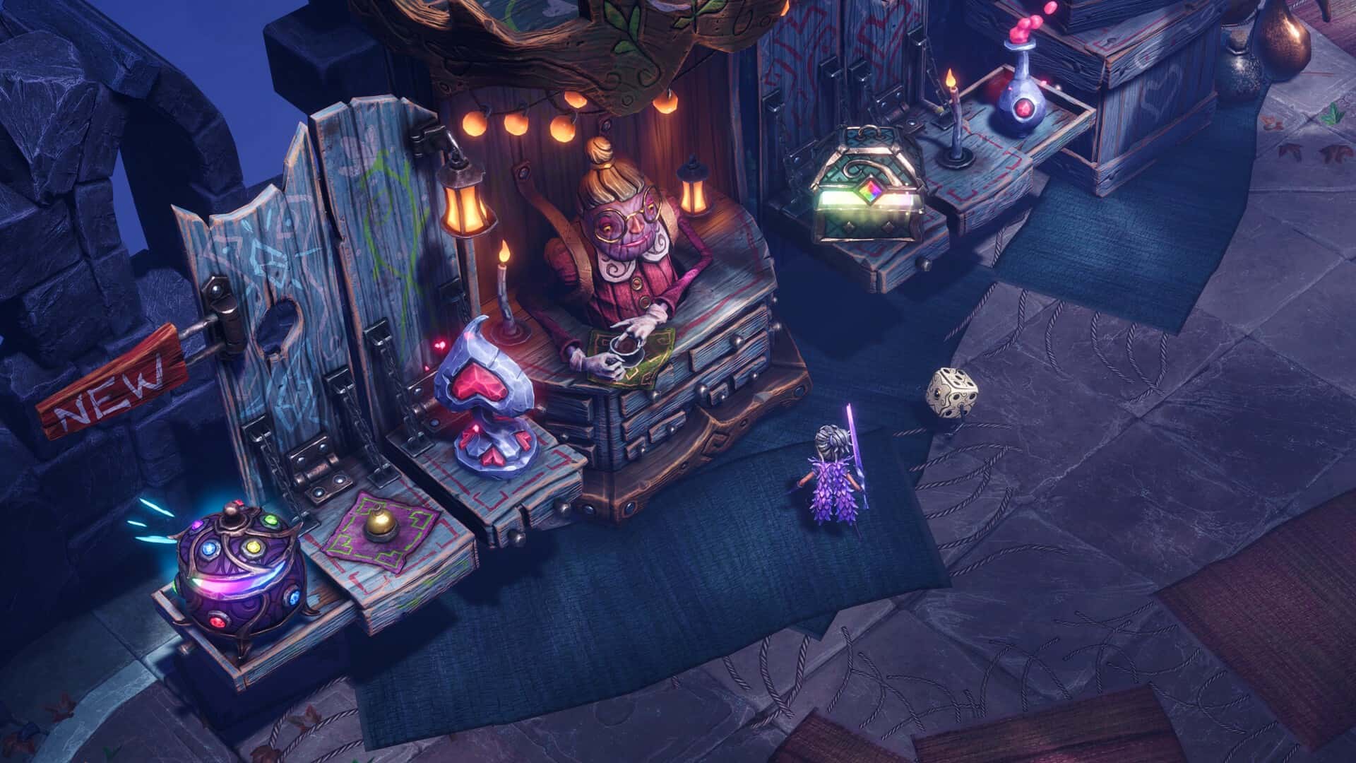 #9. Lost in Random: The Eternal Die (GOG) От: Thunderful Publishing
